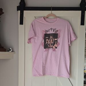 Portals Graphic Tee - Pink Short Sleeve